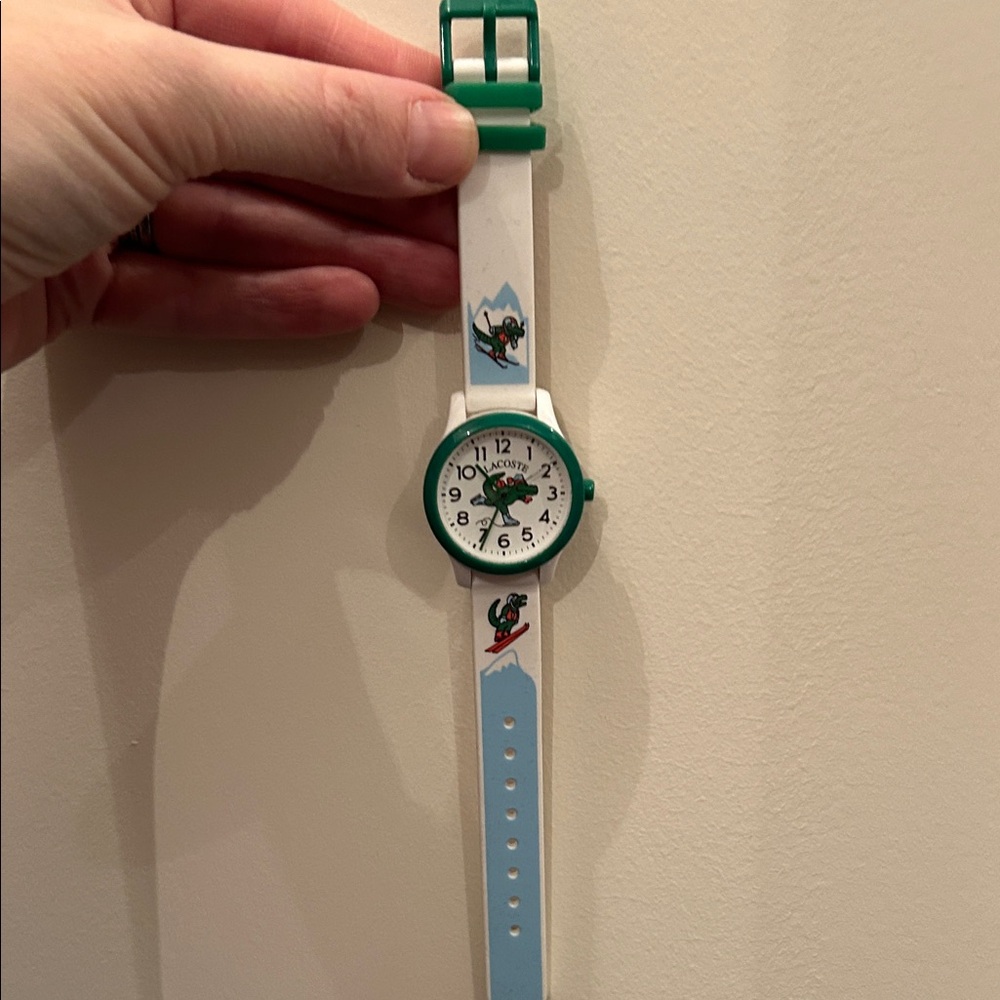 Lacoste Children's Watch with Winter Design